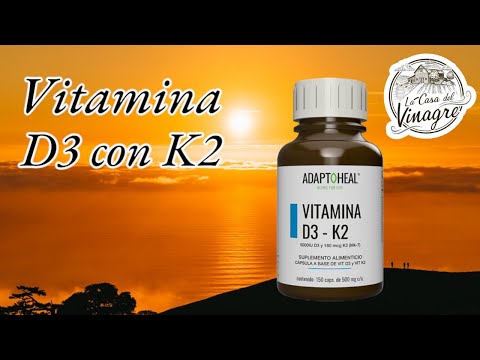 Vitamina D3 con K2 ¿Para que Sirve y  como tomarla?