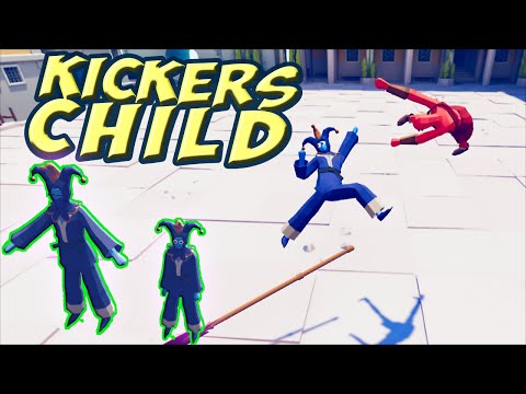 Kickers Child vs Every Faction - TABS Mods Wild West Update