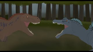Ark Rex vs Ark Spino Animation