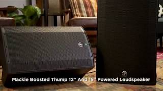 Video thumbnail for Mackie Thump Boosted Loudspeakers - Thump12BST and Thump15BST by Musician's Friend