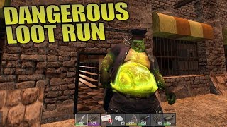 DANGEROUS LOOT RUN | 7 Days to Die | Let&#39;s Play Gameplay Alpha 16 | S16.4E79