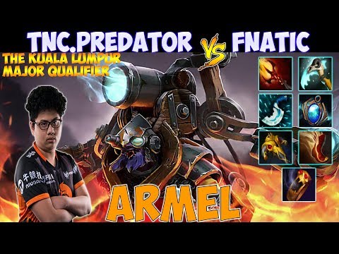 Armel - Tinker Midlane Gameplay TNC.Predator vs Fnatic | The Kuala Lumpur Major Qualifier