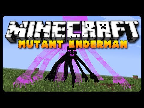 Minecraft Mod Showcase: MUTANT ENDERMAN! (Mod Continuation Showcase) | iJevin