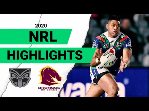NRL Highlights | Warriors v Broncos Match Highlights | Round 8 2020 | Telstra Premiership | NRL