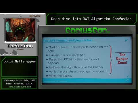 CC13: Deep dive into JWT Algorithm Confusion