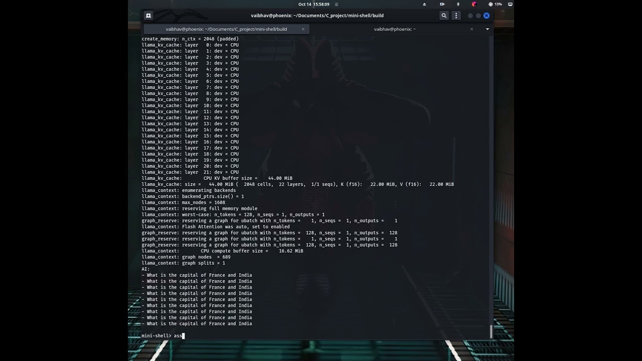 Watch the Demo: Offline AI Assistant Shell