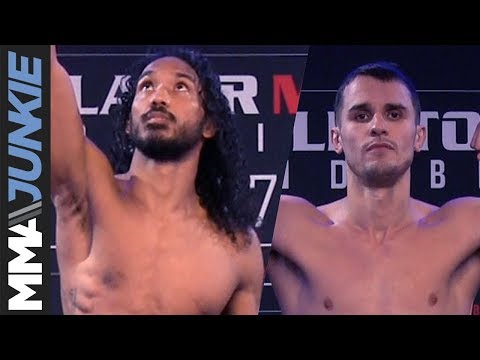 Bellator 227: Benson Henderson and Myles Jury make weight