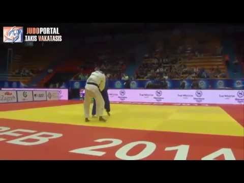 Judo Grand Prix Zagreb 2014 Bronze -48kg LIMA Taciana (GBS) - MOSCATT Valentina (ITA)