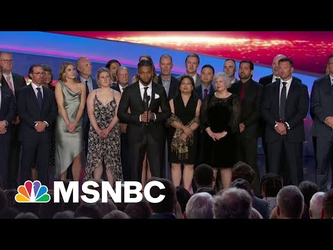Damar Hamlin delivers a heartfelt speech at the NFL Honors