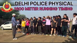 Download lagu Delhi police girls 1600 meter running timing 🚨🚨|| delhi police physical || #1600mtrruning #timing mp3