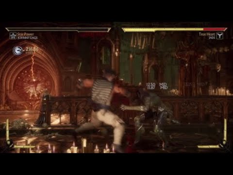 Mk11 - (Johnny cage) mid screen combo