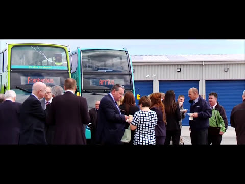 Arriva North East Opens a new Depot in Ashington 2014