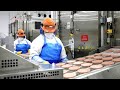 Como é Feito O Hambúrguer Do Mc Fabricação Industrial Do Hambúrguer