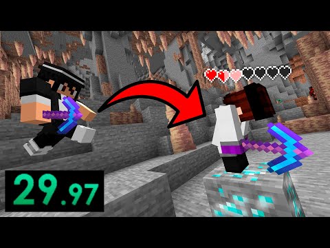 CORRIDA até conseguir TODOS OS MINÉRIOS antes do meu AMIGO no Minecraft ! *Speedrun*