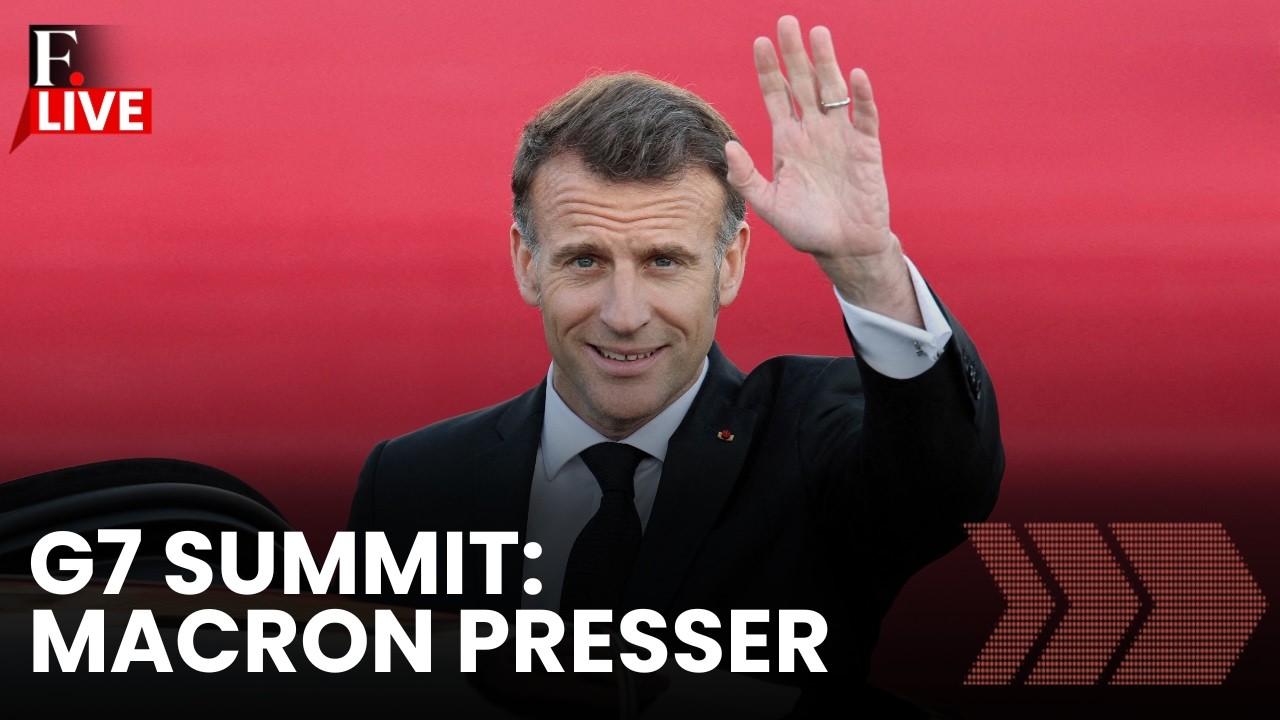 G7 Summit LIVE: President Macron Holds Press Conference | Donald Trump | PM Modi