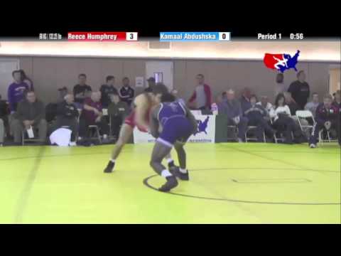 FS 60 KG - R32 - Reece Humphrey (NYAC) vs. Kamaal Abdushska (Parview)