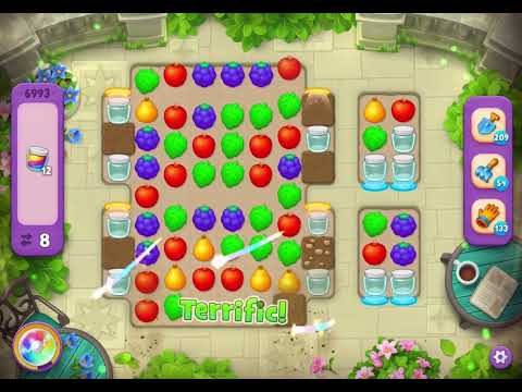 GardenScapes Level 6993 no boosters