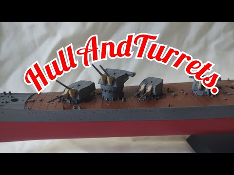 1/350 IJN Tone part 1.