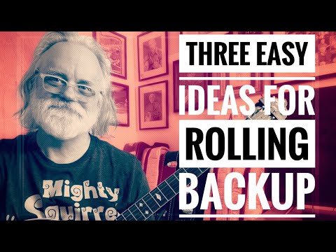 Three Easy Rolling Backup Ideas for Bluegrass Banjo