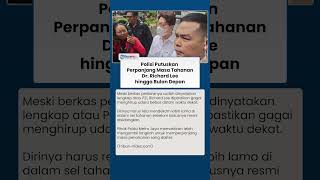 Polisi Perpanjang Penahanan Richard Lee hingga Bulan Depan, Ini Alasan dan Fakta Terbarunya