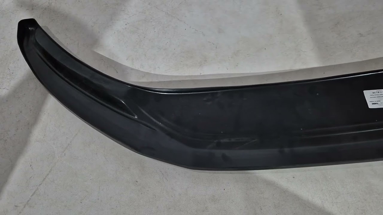 Передня Lip накладка DPT V-2 (2015-2020, чорний глянець) Video 1