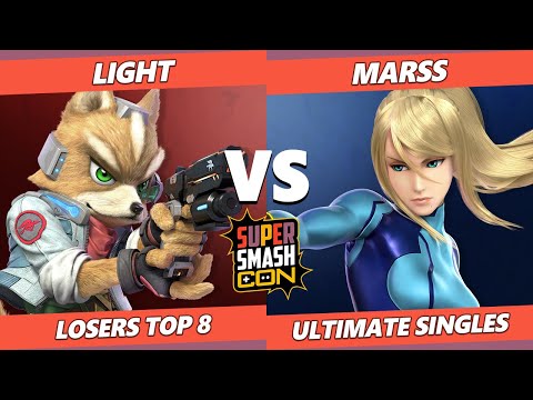 SSC Fall Fest Top 8 - Light (Fox) Vs. Marss (ZSS) SSBU Ultimate Tournament