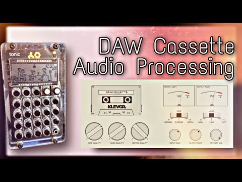 Processing the PO-32 Tonic Through an iOS App - Klevgrand's "DAW Cassette" Demo & Overview