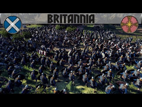BERSERKER RAGE! 1v1 Thrones of Britannia Battle (Town Assault)