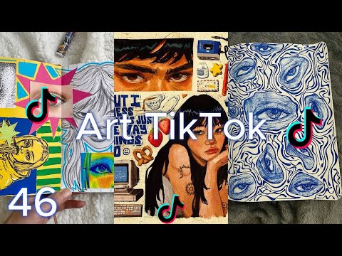 ART SKETCHBOOK 📖 TIKTOK compilation [NO OUTROS] | Read desc #46