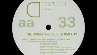 Medway Vs Pete Gawtry ‎– Geno Sequence (Mark Shimmon Vs 3rd Degree Remix)