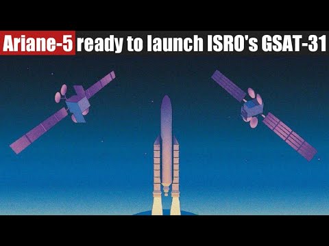 Arianespace Ariane-5 Flight VA247 ready to launch GSAT-31 and Saudi Satellite 1/Hellas Sat 4