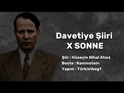 Davetiye şiir x sonne Rammstein / long version | By editen Turkistbeg ft @kagancapar