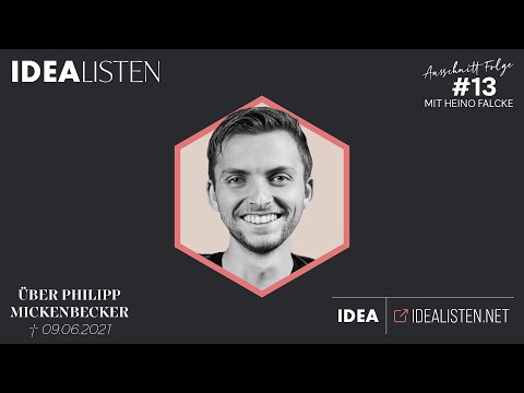 Heino Falcke über den Tod Philipp Mickenbeckers: „Aus dem Loch wird viel wachsen“ | IDEALISTEN