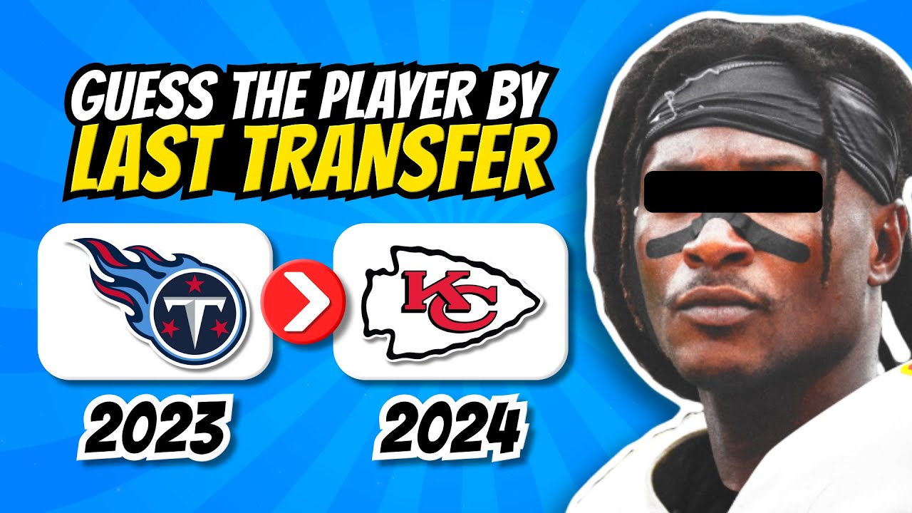 Guess The NFL Player By Last Transfer | Quiz Challenge