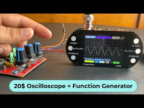 The 20$ Oscilloscope & Function Generator Solution for Cost-Conscious DIYers