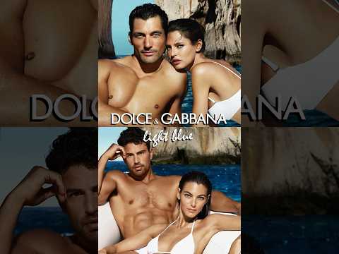 Part of a video titled Light Blue: Theo James vs David Gandy - YouTube