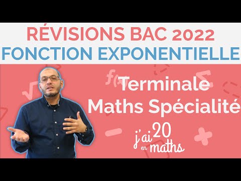 Bac 2022 review - Exponential function - Final year Maths Specialty