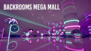 【Backrooms Mega Mall】ネオンなリミナルモールをのんびり歩く【LIMSCAPE】