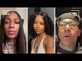 Butta REACTS to DJ Ari call her a “TRACK STAR” after RUNNING away from 40 people to get her FYE 😬🤯