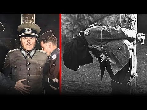 O GENERAL NAZISTA que foi EXECUTADO AO VIVO — O Caso Anton Dostler