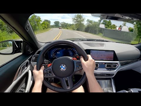 2022 BMW M4 Competition Convertible - POV Test Drive (Binaural Audio)