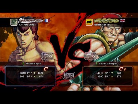 ArF Kim Shiro [Feilong] vs Ryan Hart [Rolento] USF4
