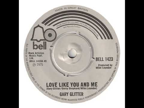 UK New Entry 1975 (97) Gary Glitter - Love Like You And Me