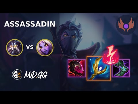 MID.GG: [ Assassadin ] Kassadin MID vs Soraka | NA MASTER | LOL Season 2025