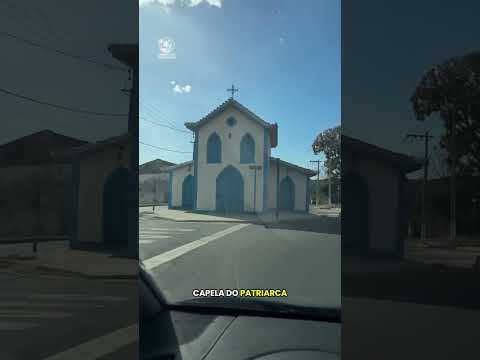 Capela de São José e Portal Veredas em Cordisburgo #Cordisburgo #MinasGerais #TurismoMG