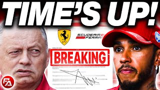 Ferrari Just Dropped a HUGE BOMBSHELL on Lewis Hamilton!