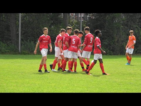 Eerste helft VV DOVO JO17-1 - D.V.V. Duiven JO17-1.