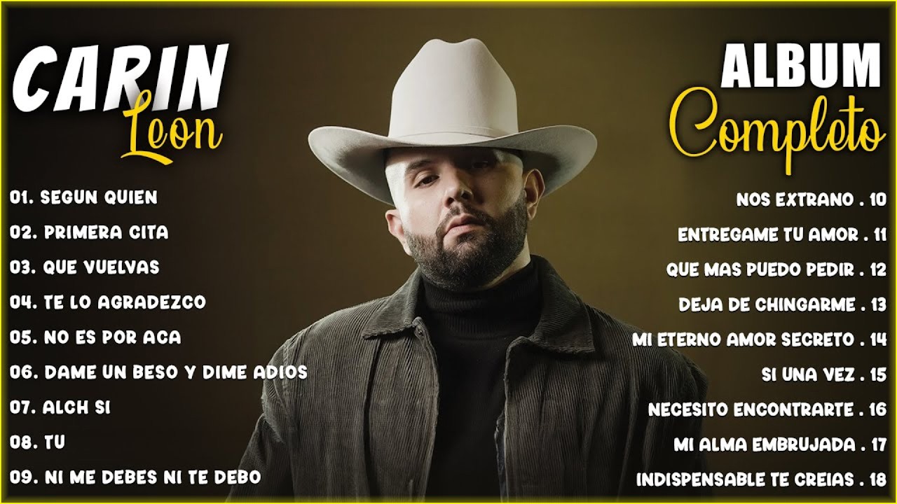 Carin Leon Mix Exitos 2024 - Mejor Canción Carin Leon 2023 - Álbum Completo Más Popular (Letra) #2