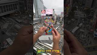 JAPAN: Mega Evolution @ Shibuya Crossing #pokemon #pokemontcg #pokémon #pokemoncards #pikachu