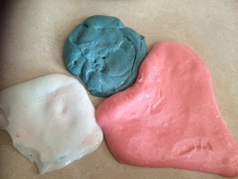 How to Make Slime Goo with Borax Glue and Water QUICK...